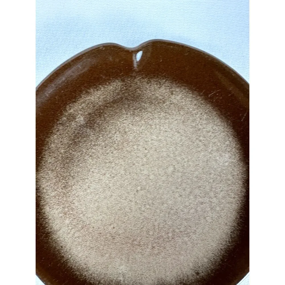 Frankoma 5E Plainsman Brown Satin Salad Desert Plate 5-7/8” VG